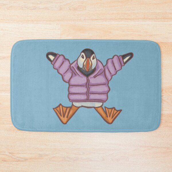Item preview, Puffer Jacket Puffin designed and sold by Danielle Seay.