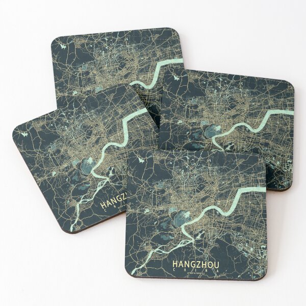 Item preview, Hangzhou City Map of Zhejiang, China - Summer designed and sold by deMAP.