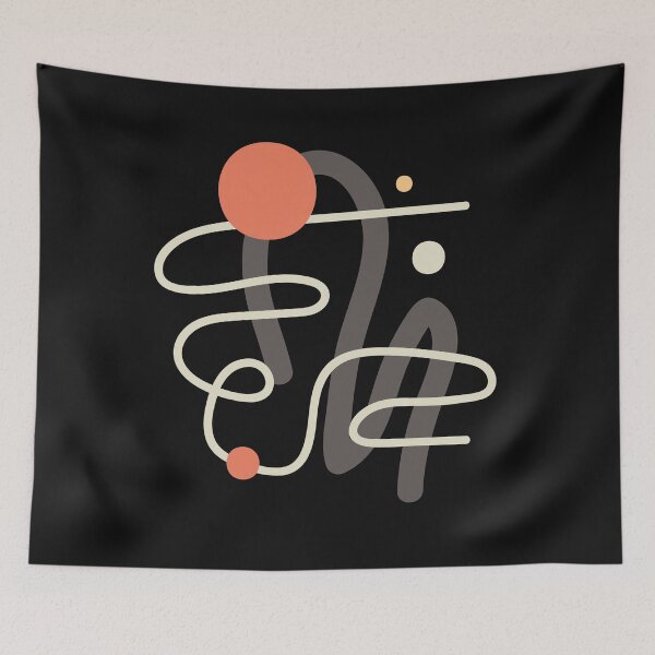 Item preview, abstract shape designed and sold by millaundeddi.