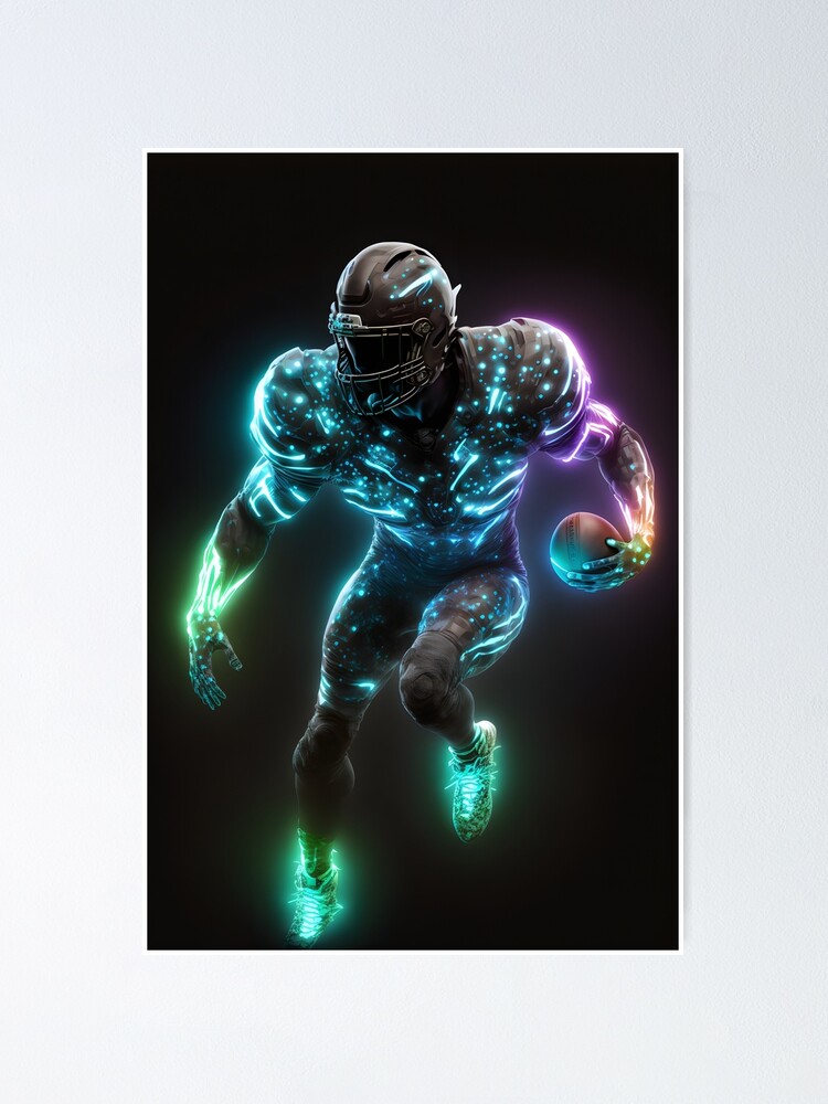 Download Glowing Seahawks Player Wallpaper