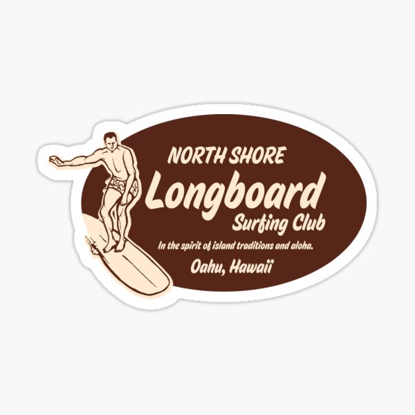 Item preview, Pipeline Striped Hawaiian & Club Surfing Logo - Orange and Brown designed and sold by DriveIndustries.