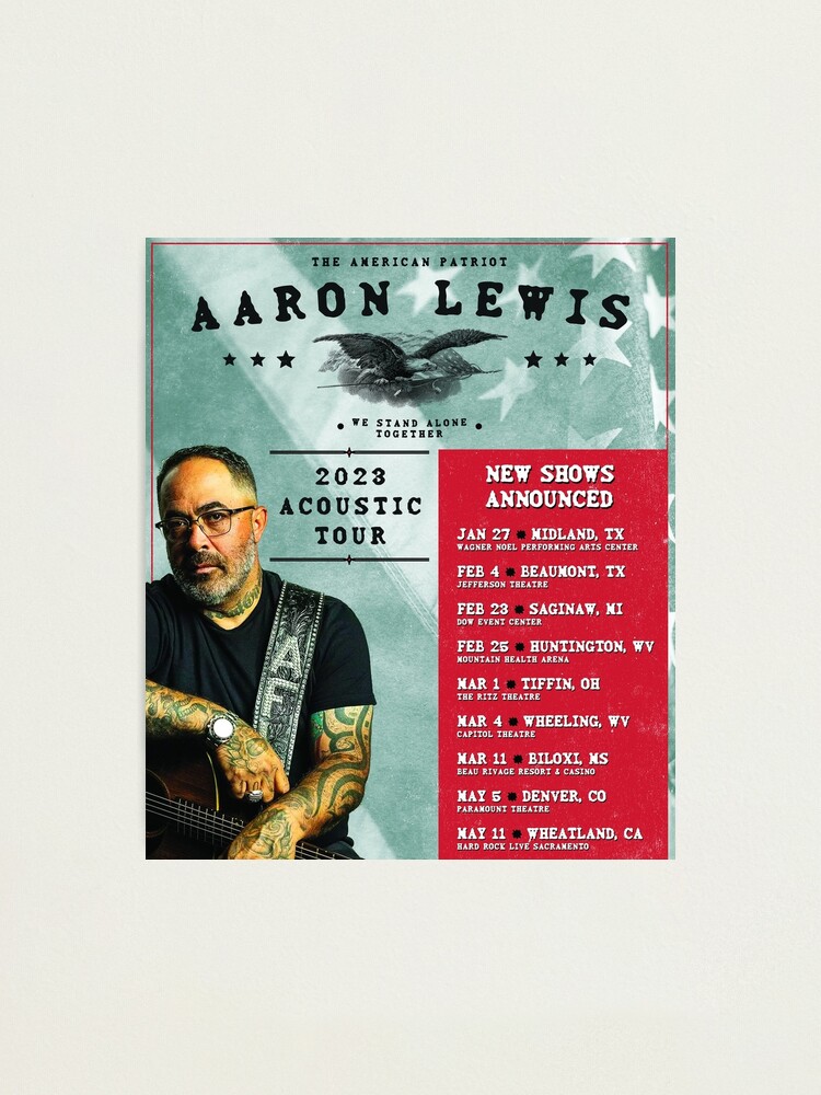 aaron lewis tour dates 2023