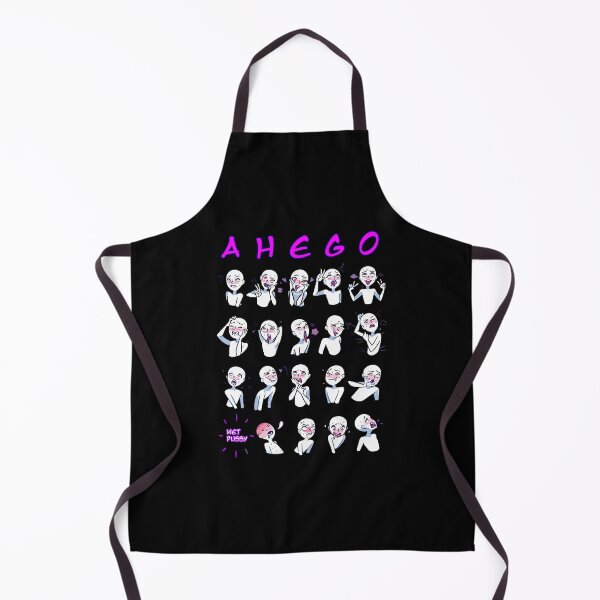 AHEGO estilo hentai Delantal