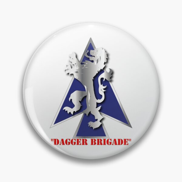 Artikelvorschau, Armee - 2. Brigade Combat Team - Dolchbrigade - 1. ID - V1 entworfen und verkauft von Military Insignia Products.
