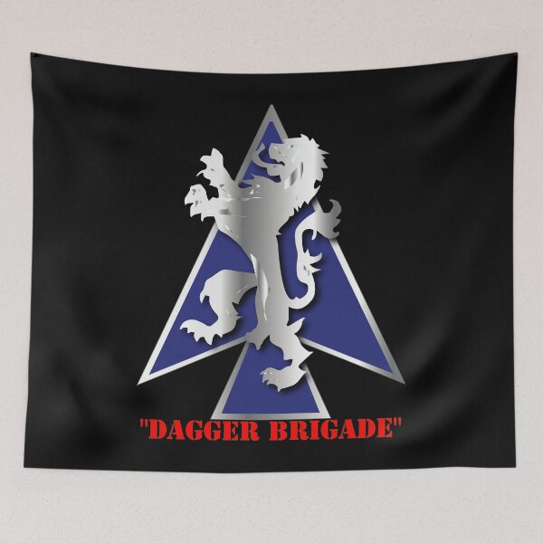 Artikelvorschau, Armee - 2. Brigade Combat Team - Dolchbrigade - 1. ID - V1 entworfen und verkauft von Military Insignia Products.