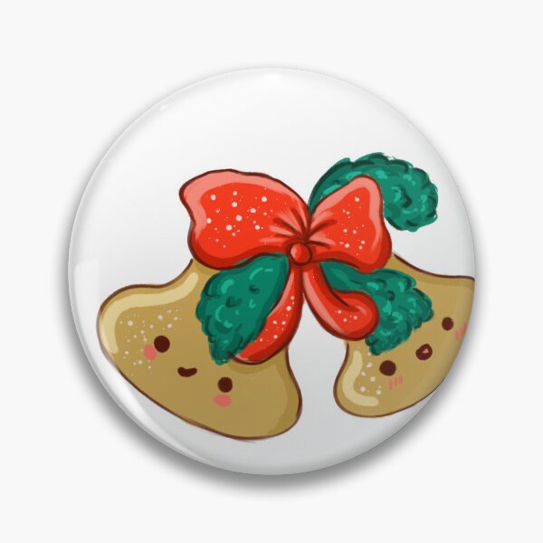 Item preview, kawaii christmas decor bells designed and sold by Nivisart-design.