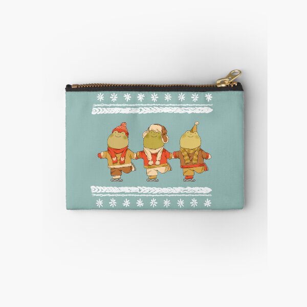 Item preview, Festive frogs (without background) designed and sold by peachy-doodle.