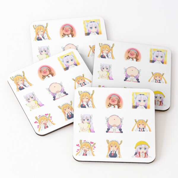 Item preview, [ 9 SET ] Miss Kobayashi's Dragon Maid Sticker Pack designed and sold by BSHA-o-RAHA.