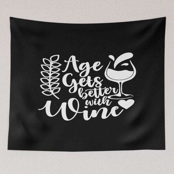 Item preview, Age gets better with wine designed and sold by phassystore.