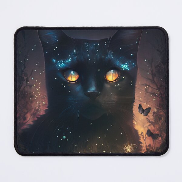Item preview, Moon The Black Fairy Cat 4  designed and sold by idreamaboutcats.