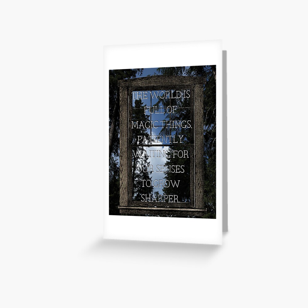 Item preview, Greeting Card designed and sold by WildRootsArt.