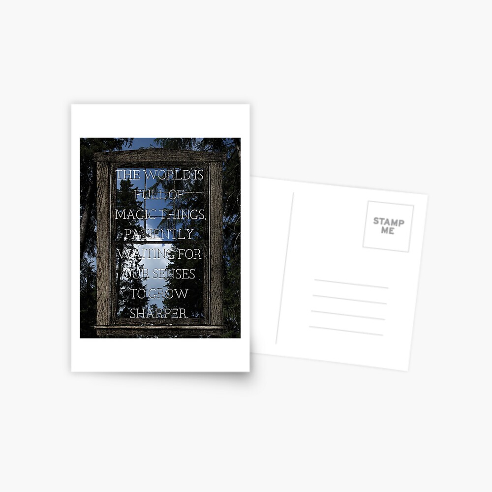 Item preview, Postcard designed and sold by WildRootsArt.