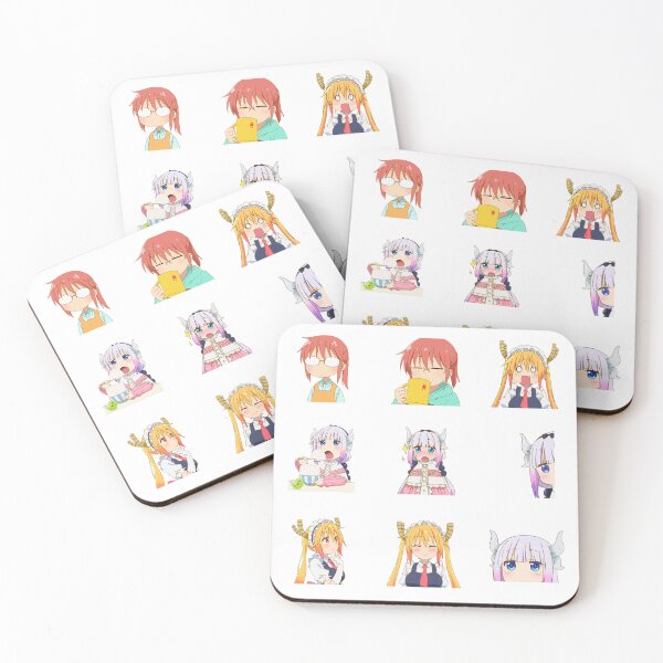 Item preview, [ 9 SET ] Miss Kobayashi's Dragon Maid Sticker Pack designed and sold by BSHA-o-RAHA.