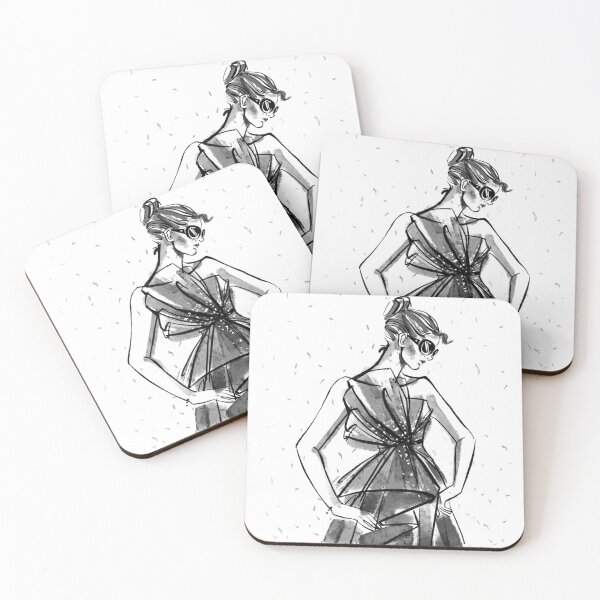 Item preview, Women in pleated couture gown designed and sold by Universal-7.