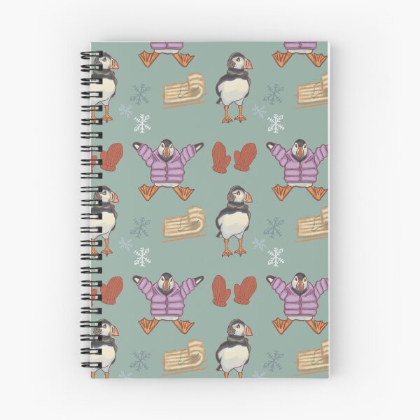 Item preview, Winter Puffin Fun Pattern designed and sold by Danielle Seay.