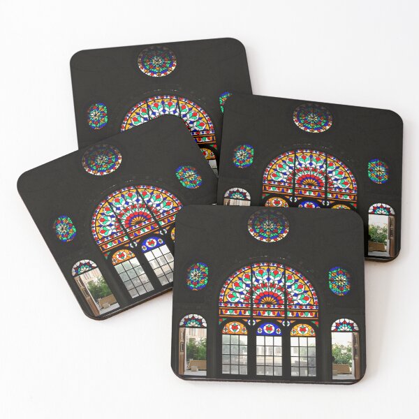 Item preview, Stained Glass Doors to Garden, Shiraz, Persia, Iran designed and sold by worldways.