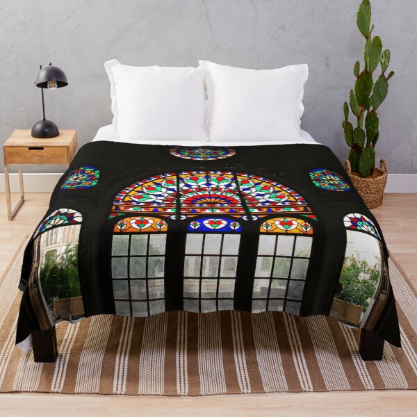 Item preview, Stained Glass Doors to Garden, Shiraz, Persia, Iran designed and sold by worldways.