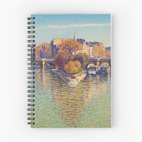 Item preview, Le Pont Neuf in Paris, Beautiful Clear Weather (1940) - Gustave Cariot designed and sold by SALON DES ARTS.