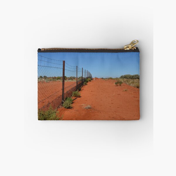 Item preview, Dingo Fence - Cameron's Corner NSW/Qld/SA Australia designed and sold by Bev Woodman.