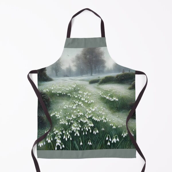 Item preview, Field of January Snowdrops designed and sold by FamiliarPufferfish.