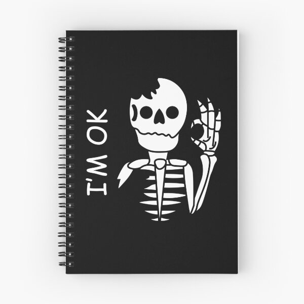 Item preview, "I'm Ok" Skeleton | Funny Design  designed and sold by RevivalGraphic.
