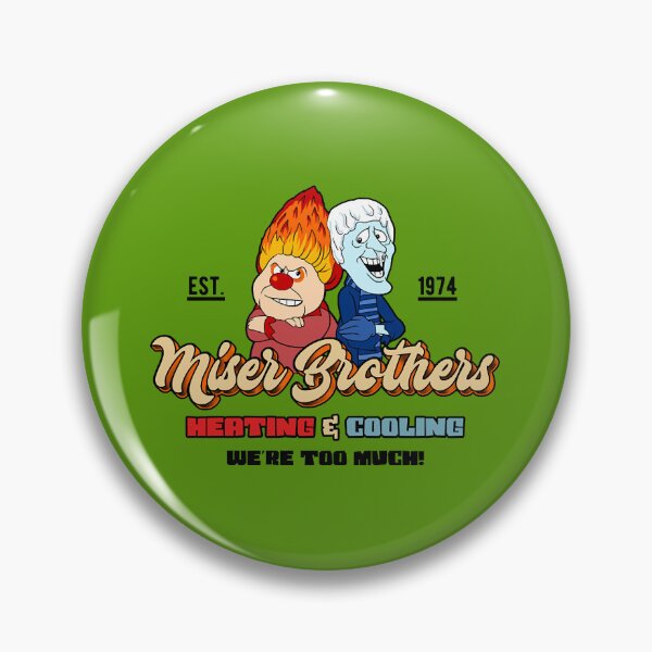 Item preview, We're Too Much Heating And Cooling Cute Characters  designed and sold by malconerh.