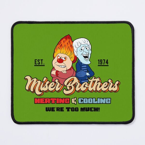 Item preview, We're Too Much Heating And Cooling Cute Characters  designed and sold by malconerh.