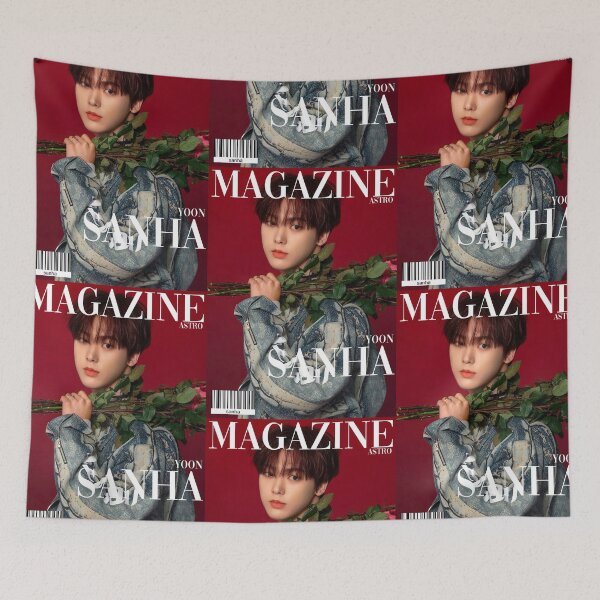 Item preview, ASTRO Sanha (Magazine cover) designed and sold by stailok's place.