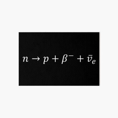Artikel-Vorschau von Neutronen-Protonen-Beta-Zerfall – Grundlagen der Kernphysik, designt und verkauft von ScienceCorner.