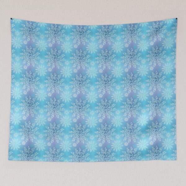 Item preview, Christmas Ornaments on Incandescent Fade Plaid Violet Blue Glory Repeat 5748 designed and sold by Art in My Loft.