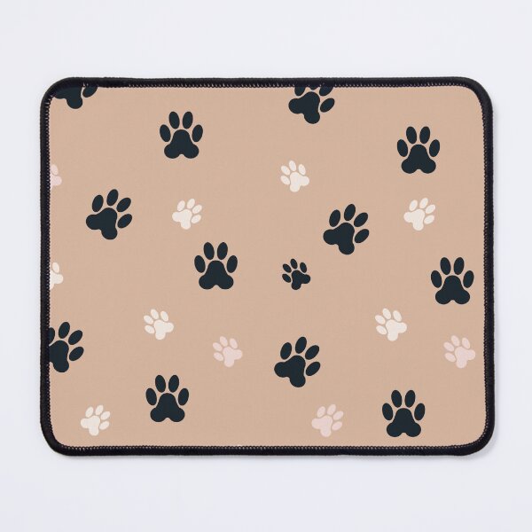 Item preview, Simple and Modern Light Theme Tan, Brown, and White Dog Paw Print Pattern designed and sold by Christopher  McGuire.