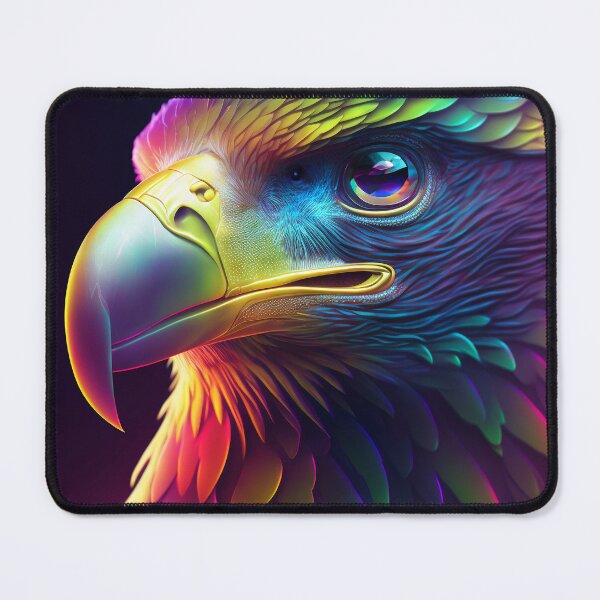 Item preview, Ai Generated Art - Phantasmal Iridescent Eagle designed and sold by BogoAi.