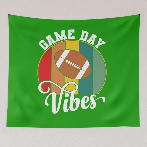Item preview, Game Day Vibes American Football Rugby Retro Vintage Sun designed and sold by facePale.