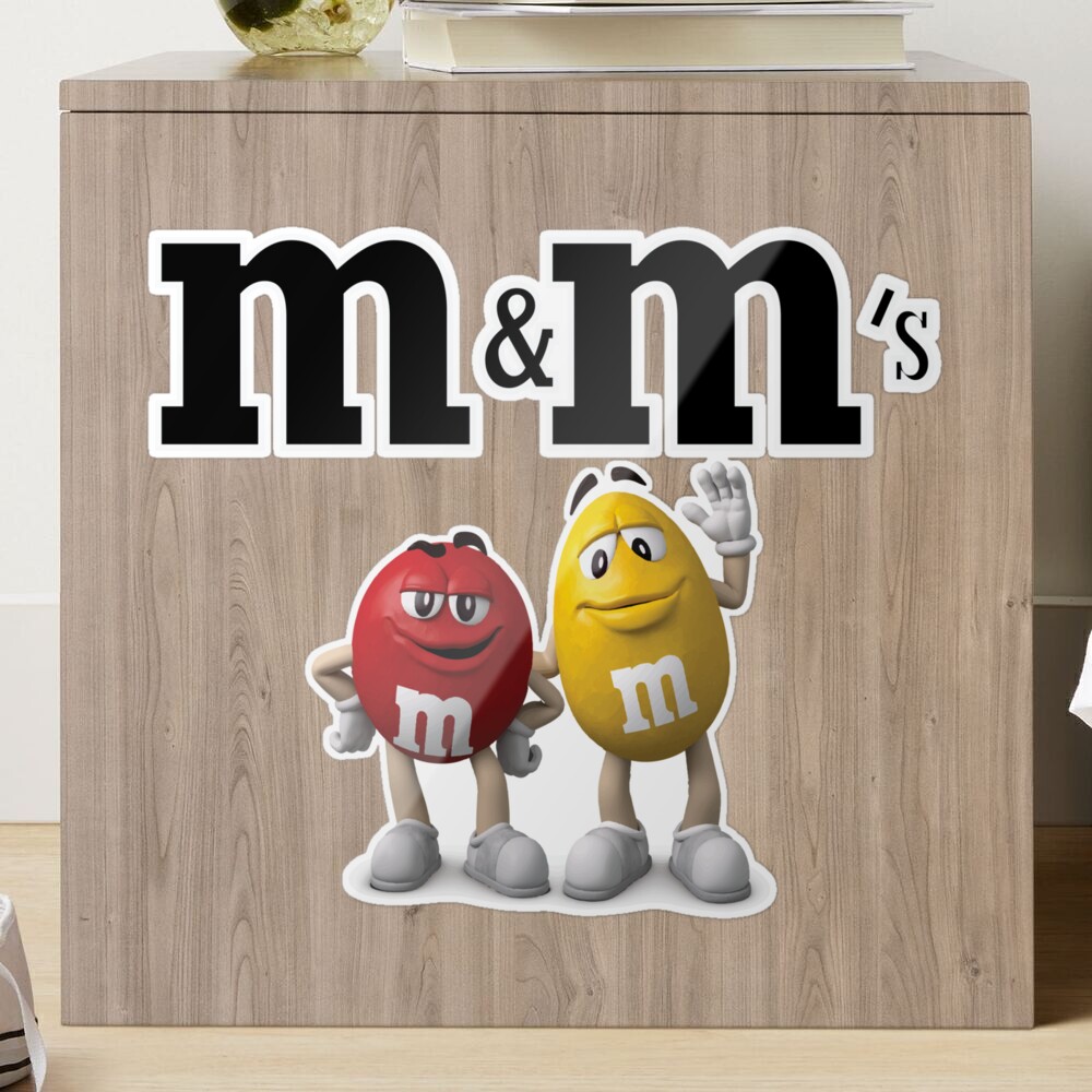 m and ms Sticker for Sale by FATYZA004