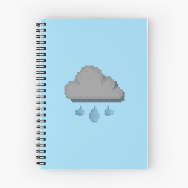 Item preview, Copy of Retro Pixel Grumpy Rain Cloud Weather Icon Design designed and sold by 8BitTrip.