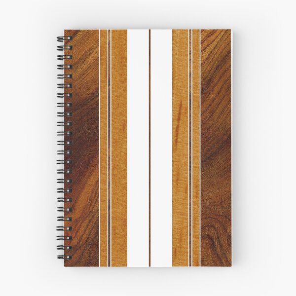 Item preview, Nalu Mua Hawaiian Faux Koa Wood Surfboard - White designed and sold by DriveIndustries.