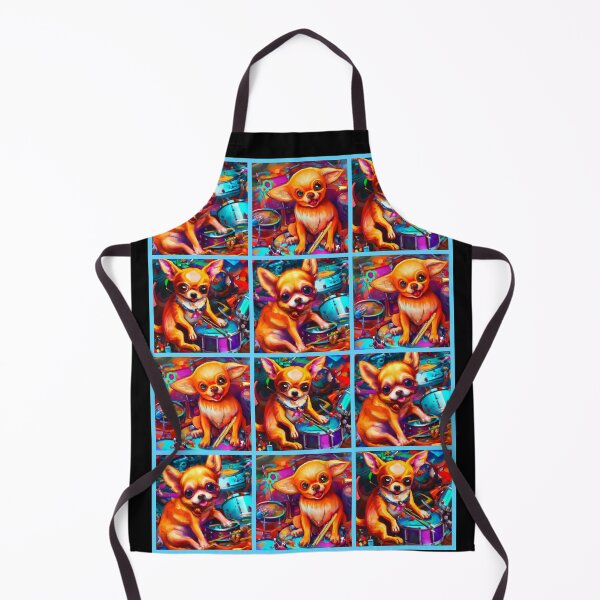 Item preview, Musician Chihuahua Dog Patterns designed and sold by Artbellachi.