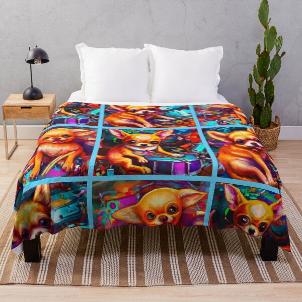 Item preview, Musician Chihuahua Dog Patterns designed and sold by Artbellachi.
