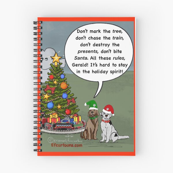 Item preview, Christmas Dog Rules designed and sold by Slgraham59.