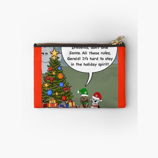 Item preview, Christmas Dog Rules designed and sold by Slgraham59.
