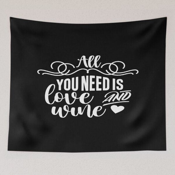Item preview, All you need is love and wine designed and sold by phassystore.