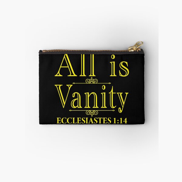 Item preview, All Is Vanity - Ecclesiastes 1:14 designed and sold by plushism.