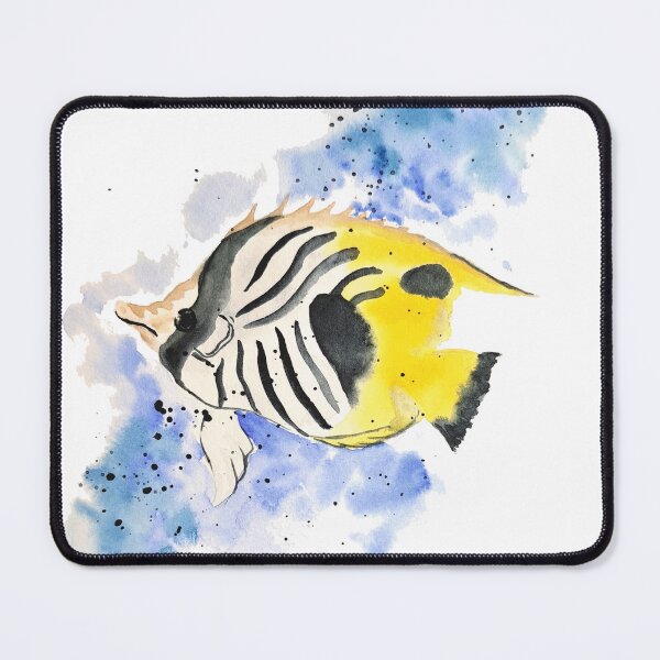 Item preview, Threadfin Butterflyfish designed and sold by laraemilie.