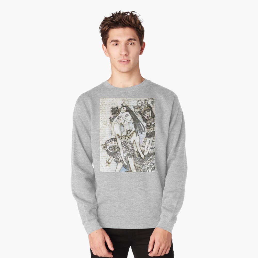 Poesía al abismo Pullover Sweatshirt