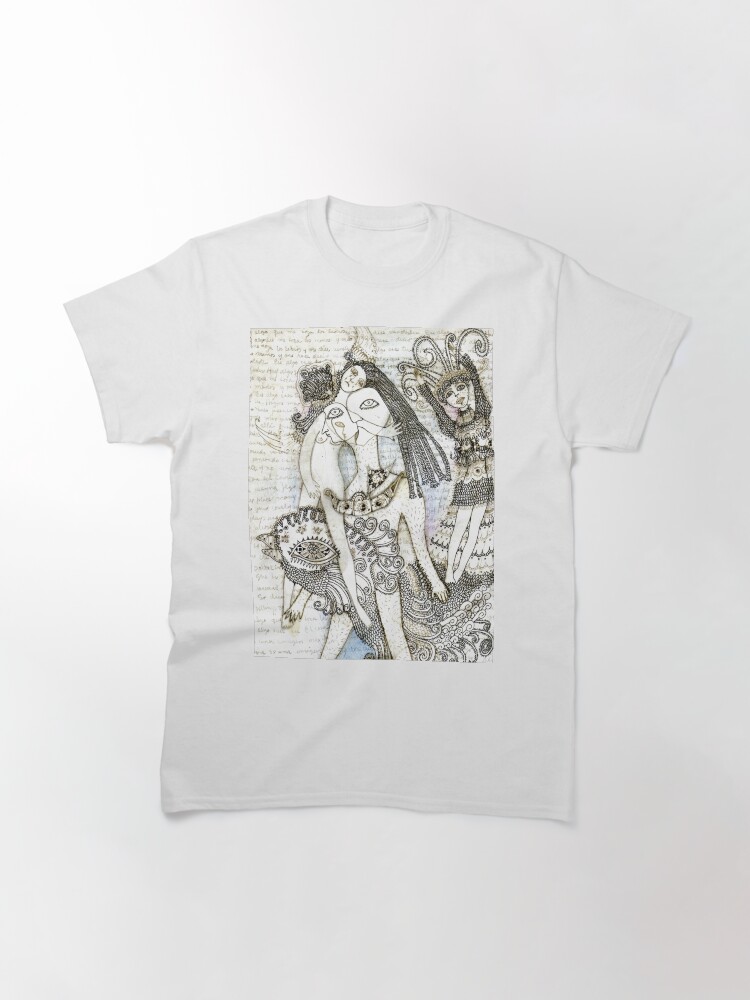 Thumbnail 2 of 7, Classic T-Shirt, Poesía al abismo designed and sold by Arema Arega.