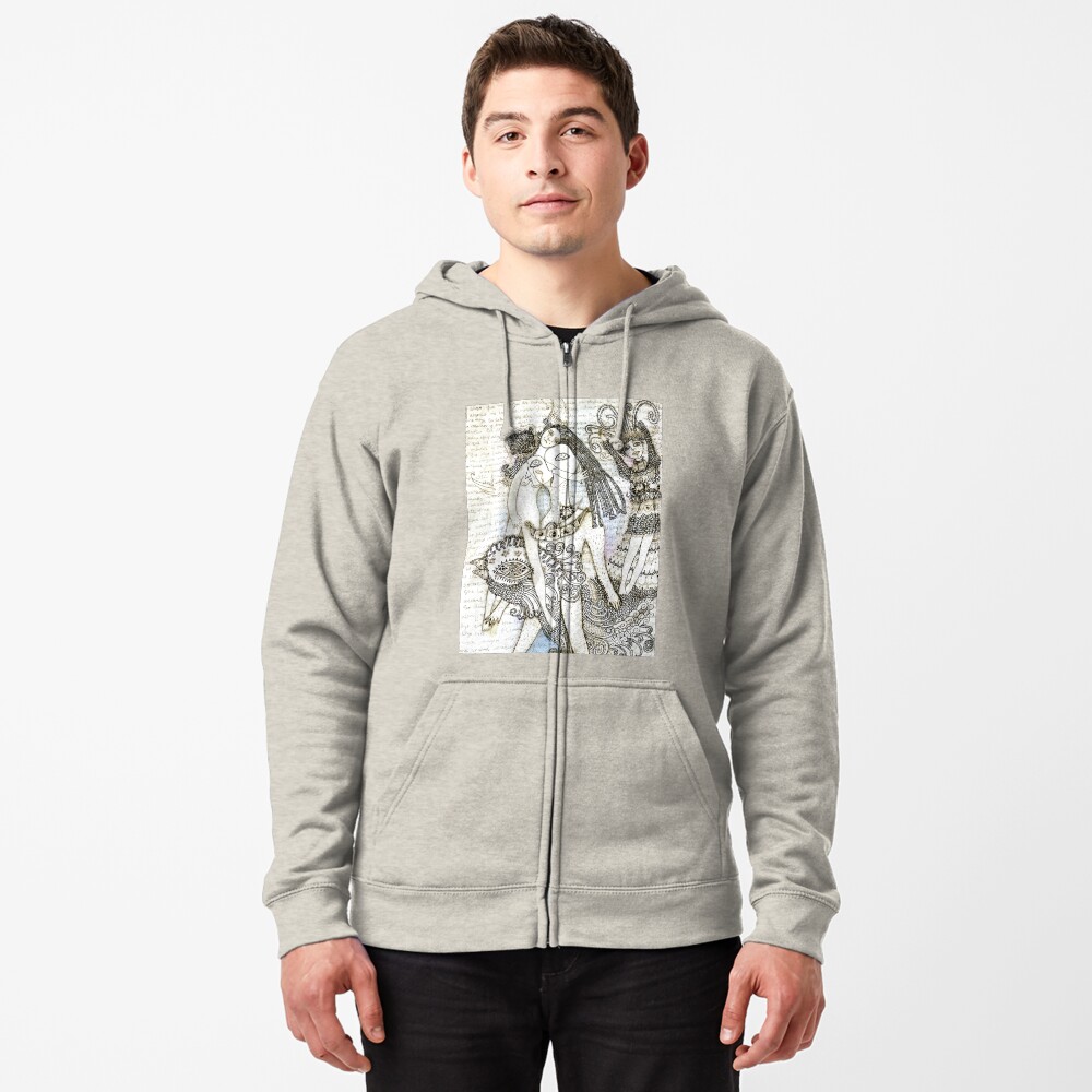 Item preview, Zipped Hoodie designed and sold by aremaarega.