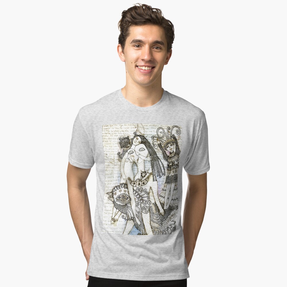 Item preview, Tri-blend T-Shirt designed and sold by aremaarega.