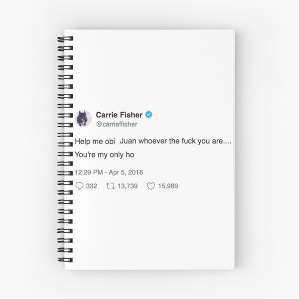 Item preview, Carrie Fisher- Only Ho designed and sold by sarahntaylor.