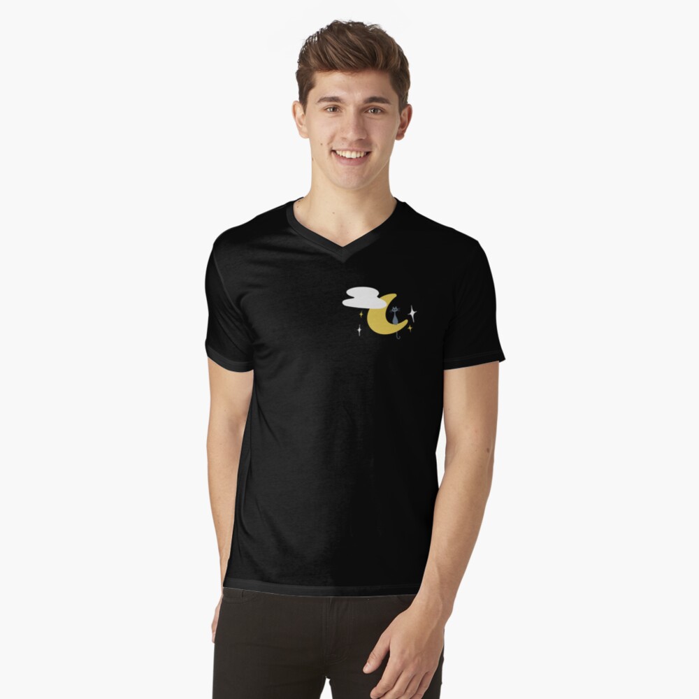 Item preview, V-Neck T-Shirt designed and sold by The-Cat-Theatre.