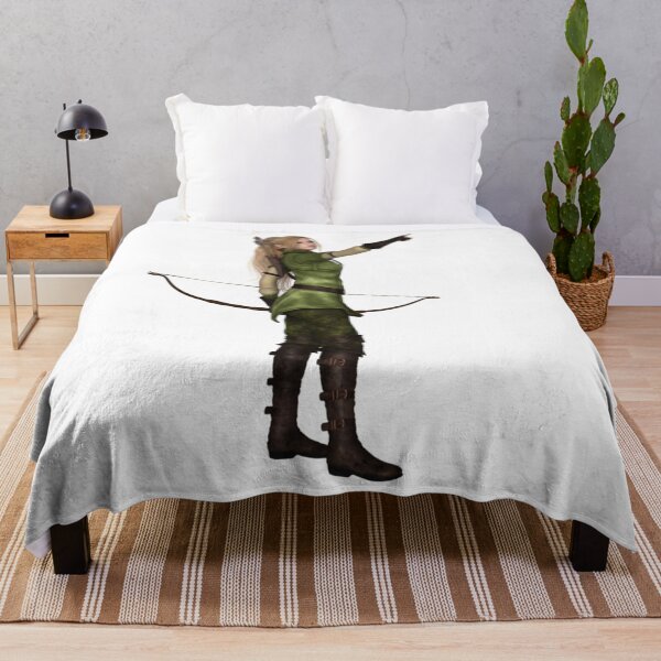 Item preview, Blonde Female Elf Archer designed and sold by bevisjones43.